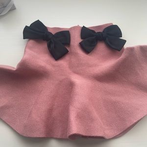 Petite Maison Kids velvet skirt